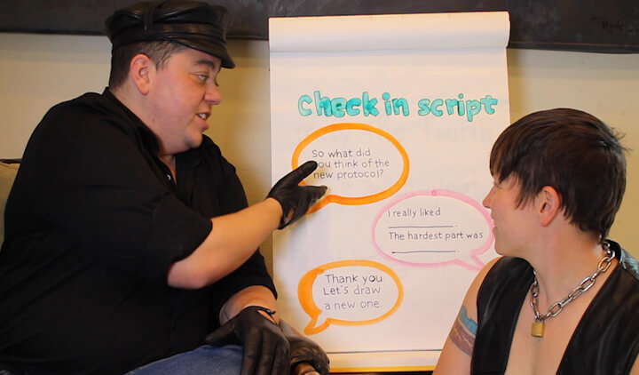 Control Through Protocol: Check-ins & Making Adjustments